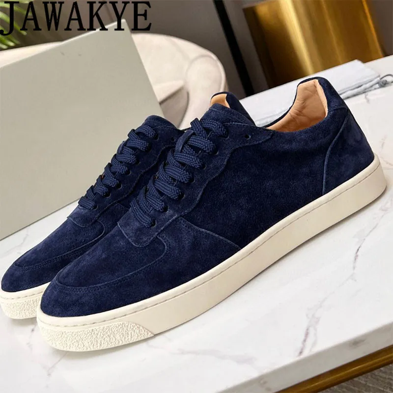 Men's leather clearance sneakers