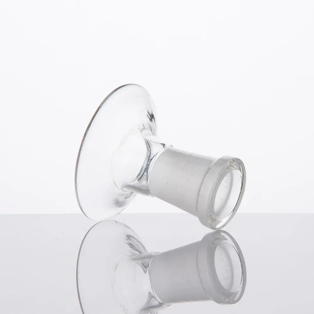 Glass Adaptor Stand For Bowl Piece Domes Water Pipe Bongs Adaptors 14mm 18mm Male Female Frosted Joint Dropdown4650323