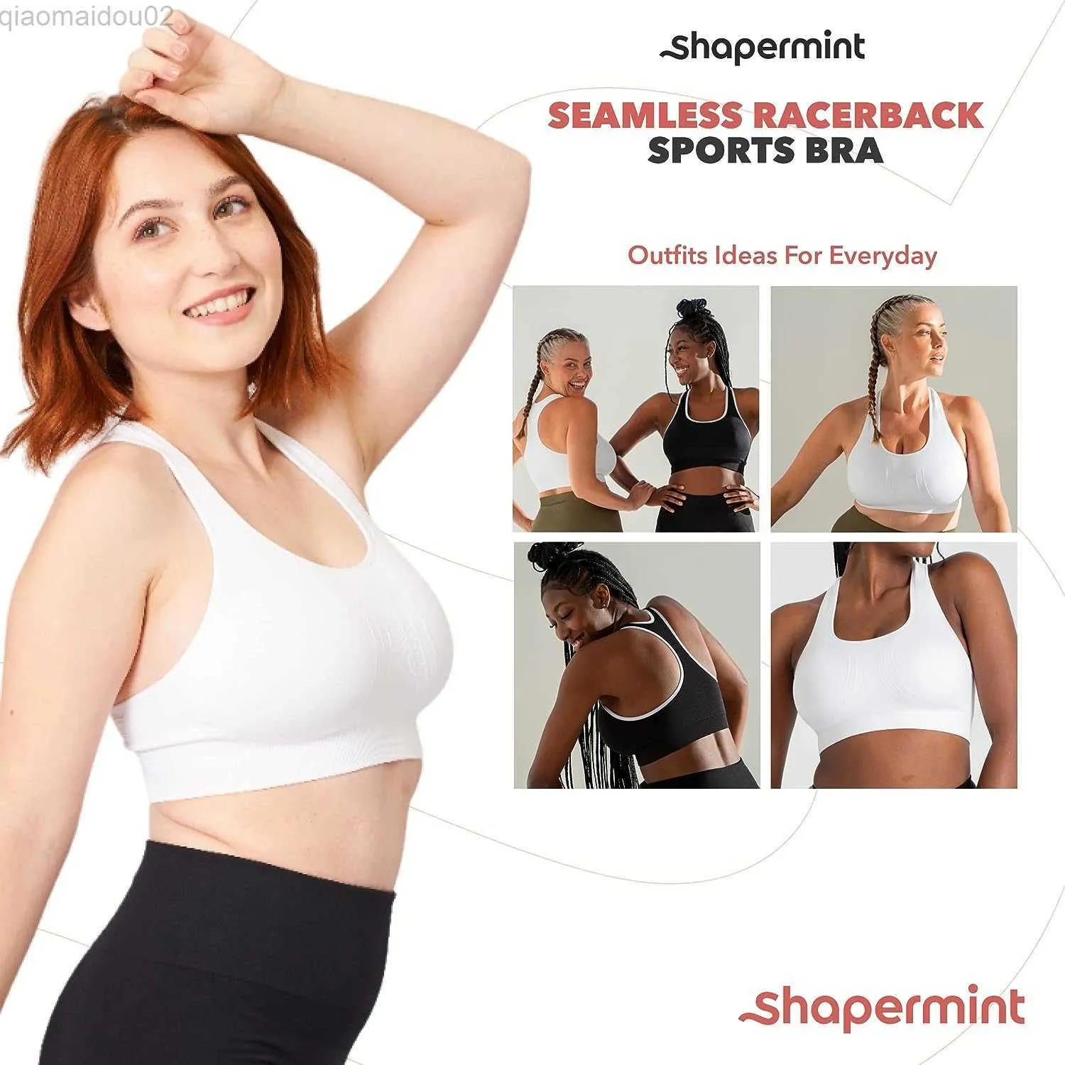 Bras SHAPERMINT Womens Sports Bra Sports Bra Womens Sports Top