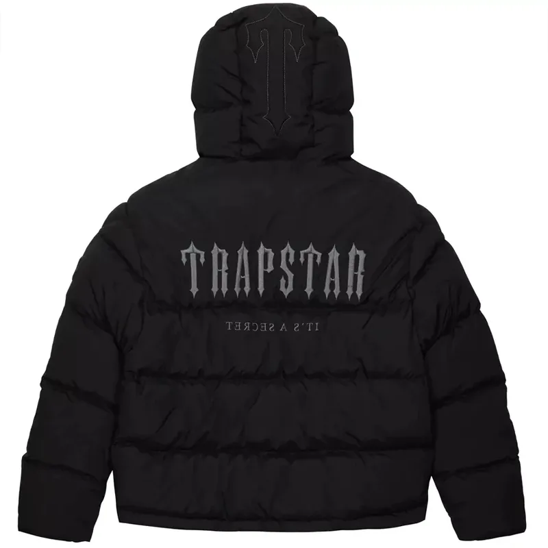DHgate.com:Trapstar London Mens Embroidery Shiny Black Down DHgate.com:Trapstar London Mens Embroidery Shiny Black Down