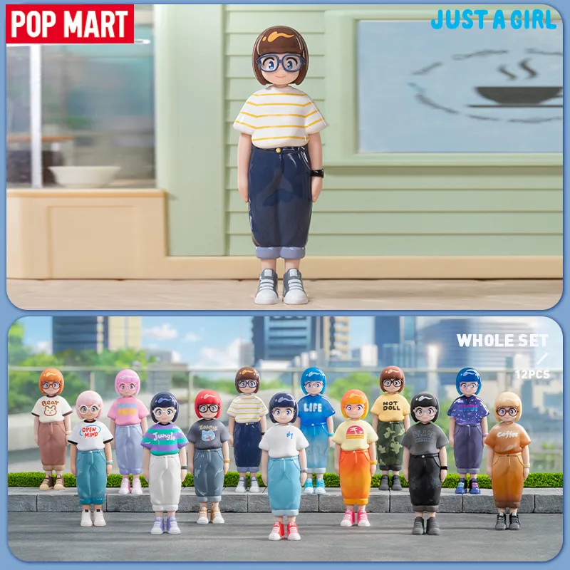 Blind Box Pop Mart Hello Nori Series Mystery Box 1PC/12pcs Blind Box Cute Anime Girl Figur Popmart Action Bild 230904