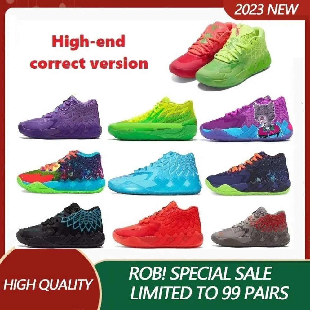 2023 MB1 Rick Morty Basketball Shoes MB2 MB02 Sport Shoe Trainner