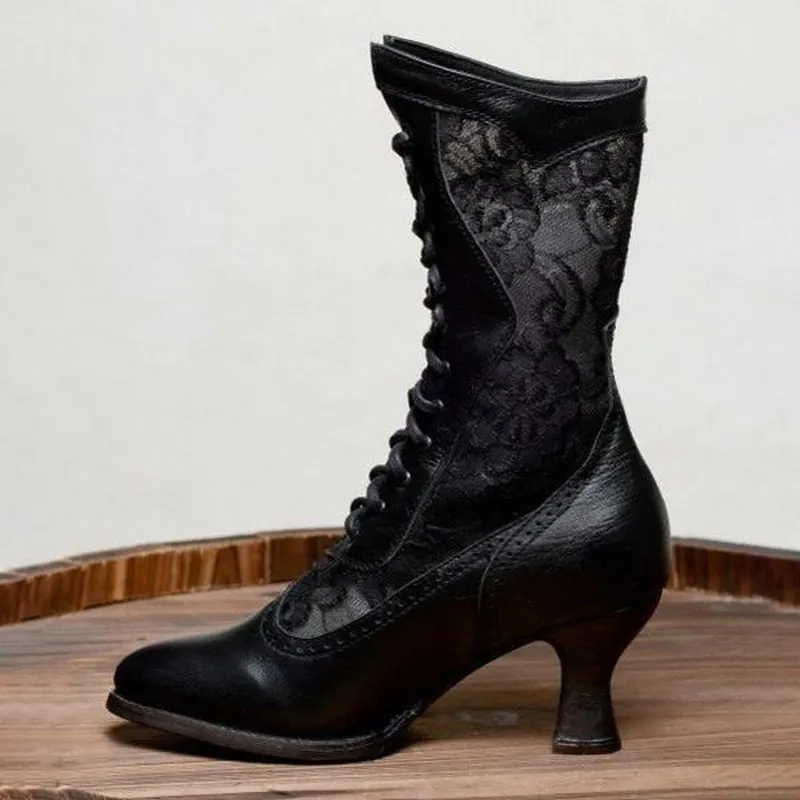 Girls store victorian boots