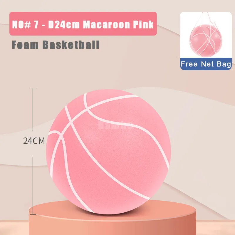 Pelotas Que Rebotan Pelota Muda Baloncesto Silencioso Interior 24 Cm  Baloncesto De Espuma Pelota Suave Silenciosa Tamaño 7 Pelota De Canasta De  Rebote De Aire 357 Juguete Deportivo 230904 De 11,03 €