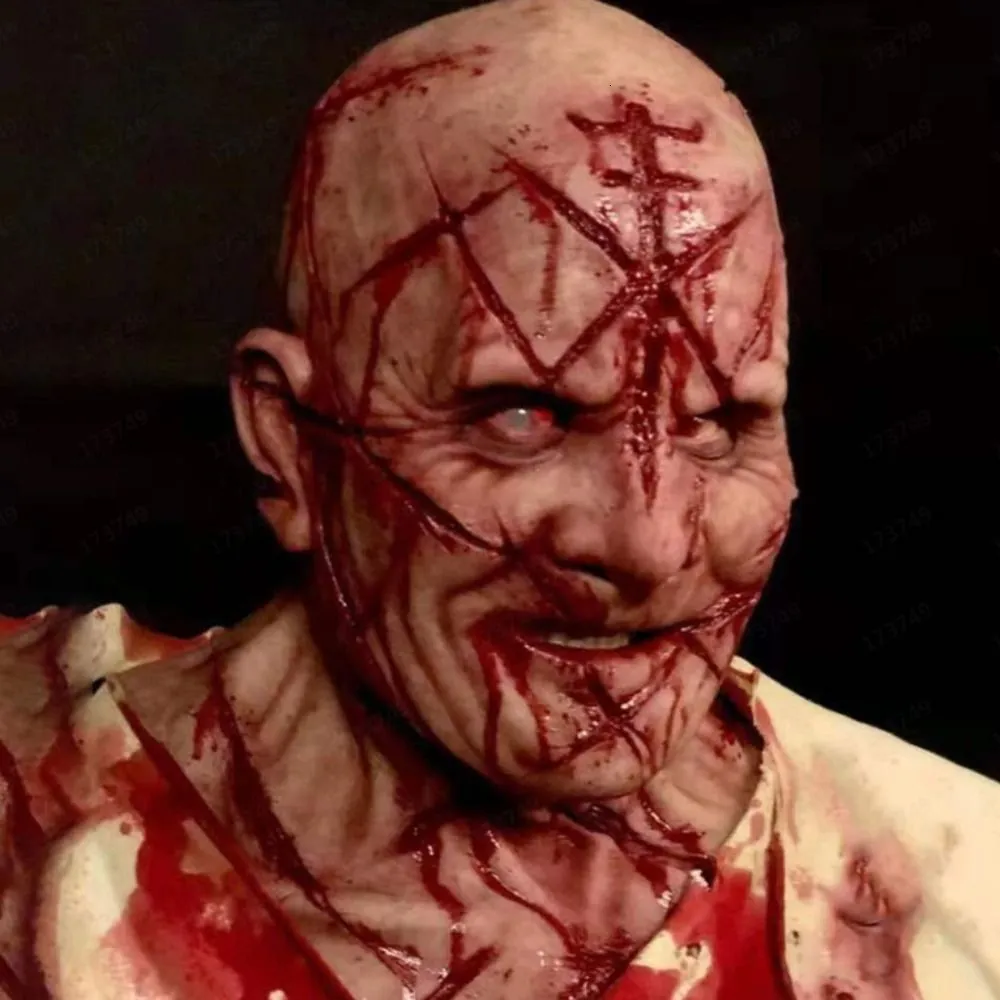 Vintage Horror Masks as Wall Decor