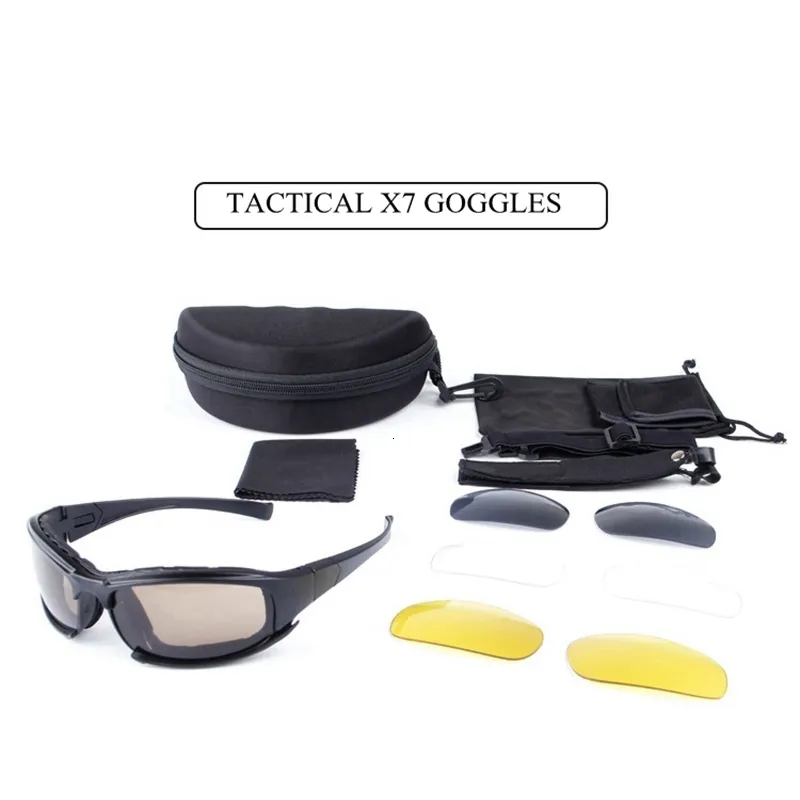 Tactical X7 Polarized Best Running Sunglasses With 4 Lenses For Military,  Hunting, Shooting, And Hiking Windproof, UV400 Protection For Men From  Pong06, $12.28