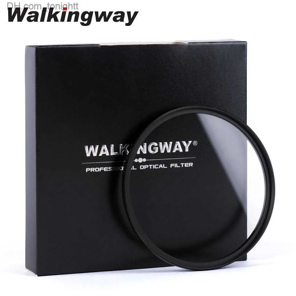 Filters Walkingway UV Filter Camera Filter Ultra-Violet Protector Lens Filter 49/52/55/58/62/67/72/77/82 mm Filter for Nikon Q230905