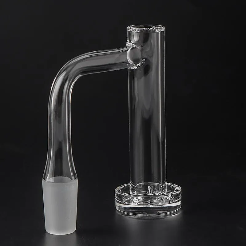 Full Weld Beveled Edge Smoking Contral Tower Terp Slurper Quartz Banger 2.5mm Wall Seamless Welded Quartz Nails For Glass Water Bongs Dab Rigs Pipes