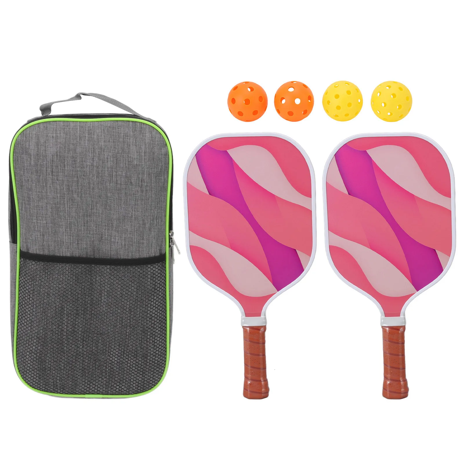 Raquettes de courge Pickleball Set Core Pickleball Paddles en fibre de verre pour les courts extérieurs 230904