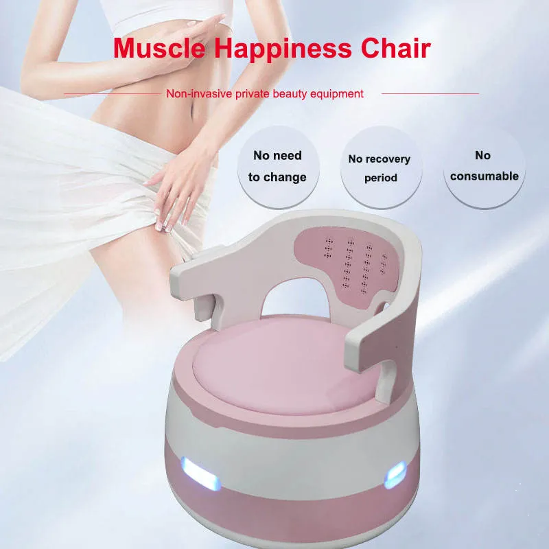 Hot Sales Ems Body Suit Pelvic Floor Chair Lift Hip Electro Stimulation Machine Ems urine leakage treatment Machine Muscle Happiness Chair