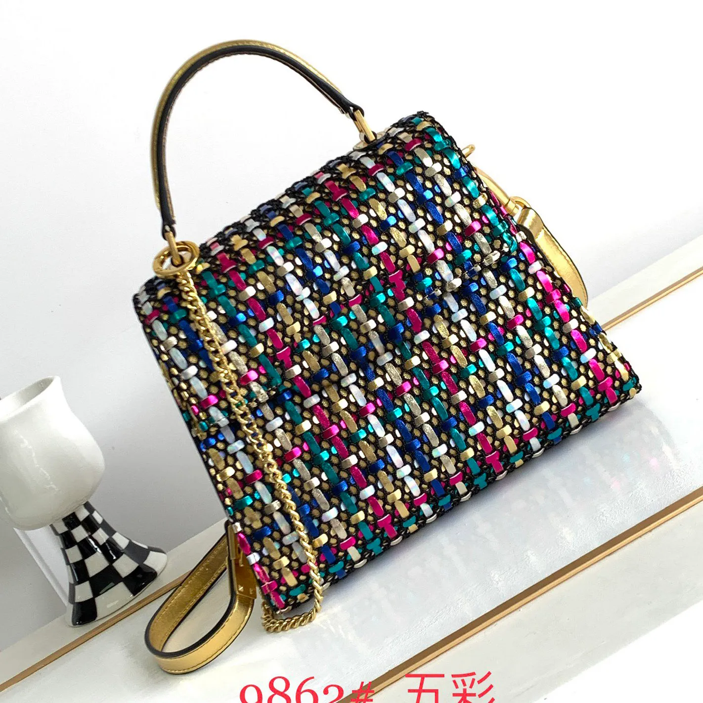 Sac fourre-tout tissé Sacs de créateurs Couleur Tressé Classique Épaule Sac À Main Sac À Bandoulière Femmes Cross Body Sac De Luxe Top Qualité Crochet Sac De Plage Crochet Sac De Mode Fourre-tout