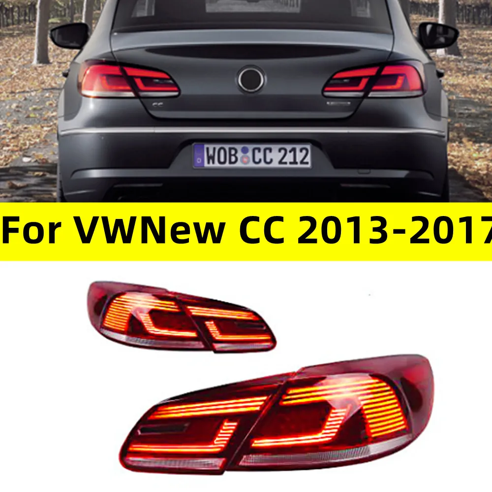 Światła ogona samochodu dla nowego CC 2013-20 17 LED Tailglight Brake DRL światła Runking Lights Mgły Dynamiczne światło sygnałowe