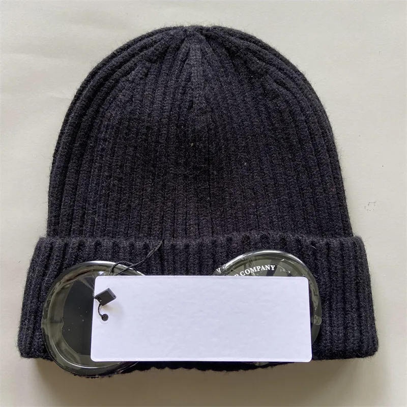 Unisex Ribbed Knit Lens Cotton Goggle Beanie Hat Casual CP Winter Hat For Street Style And Hip Hop Style 230905 From Pong03 22.76 DHgate.Com