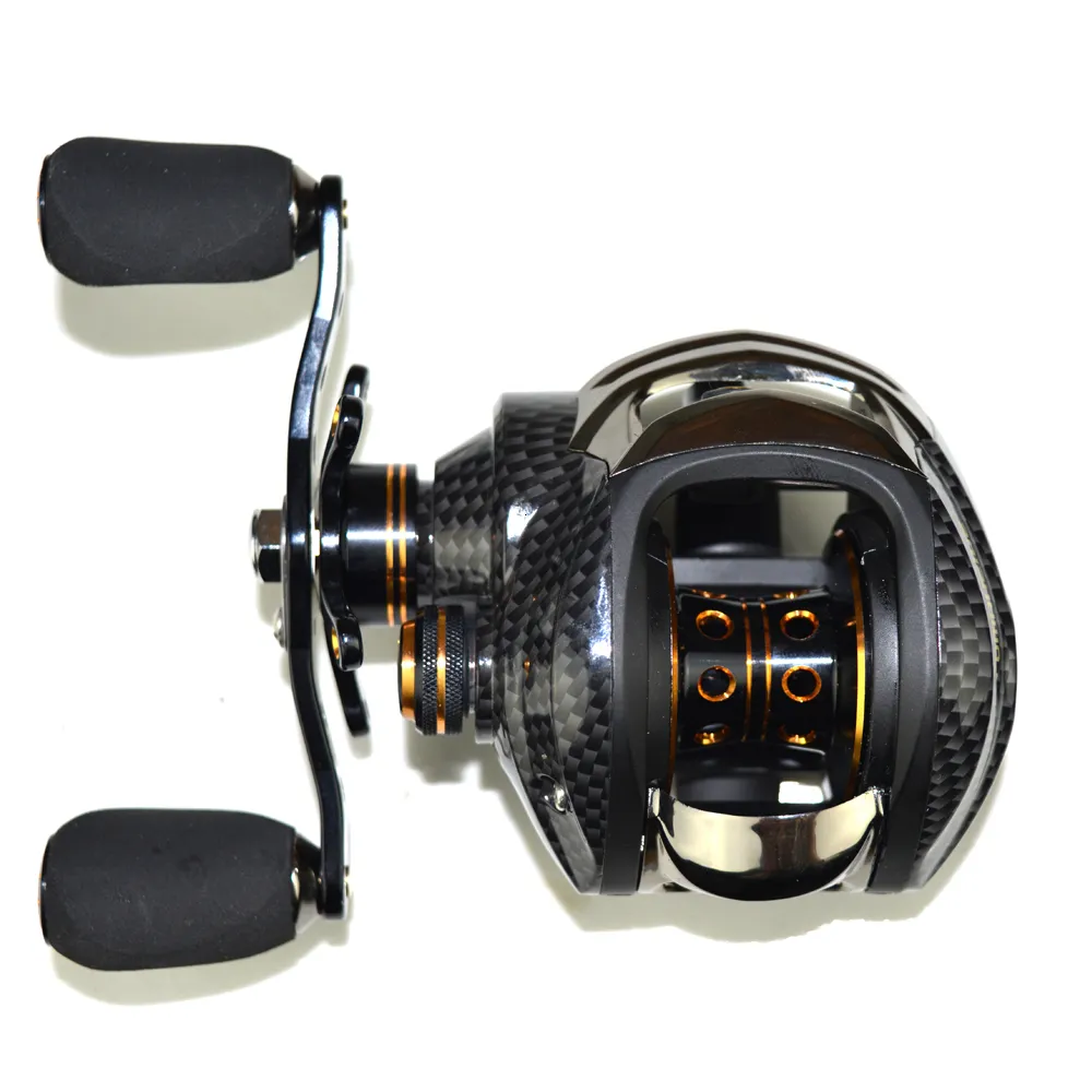 Fly Fishing Reels2 Fishdrops Baitcasting Reel Casting Reels Left Hand Right  Dual Brake System Gear Ratio 70 1 Coil 230904 From 23,76 €