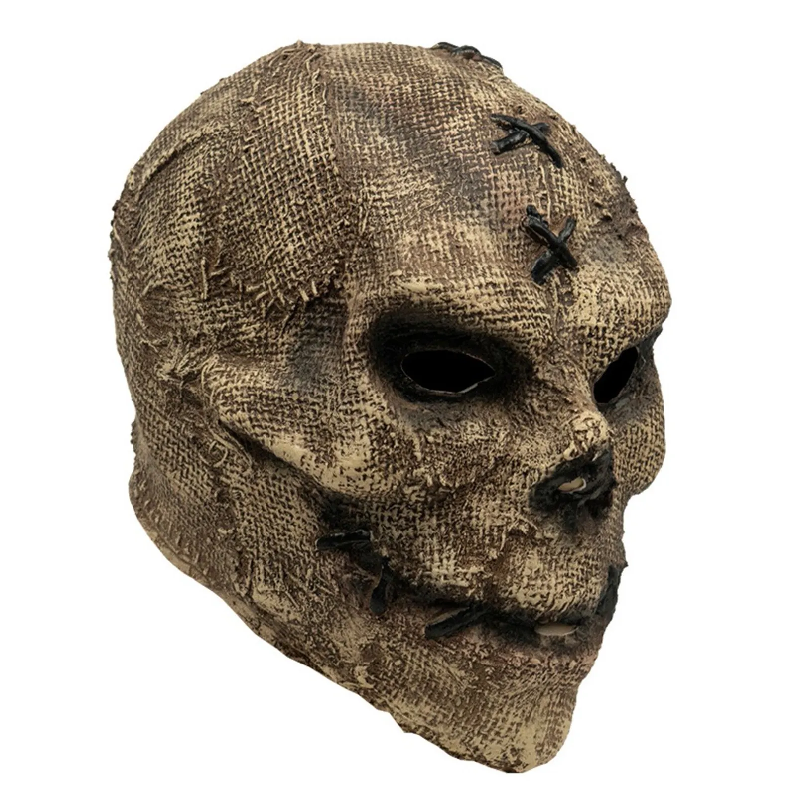 Máscara de cabeça de caveira, capa de cabeça de terror, Halloween, novo produto, adereços de cosplay de festa de bola