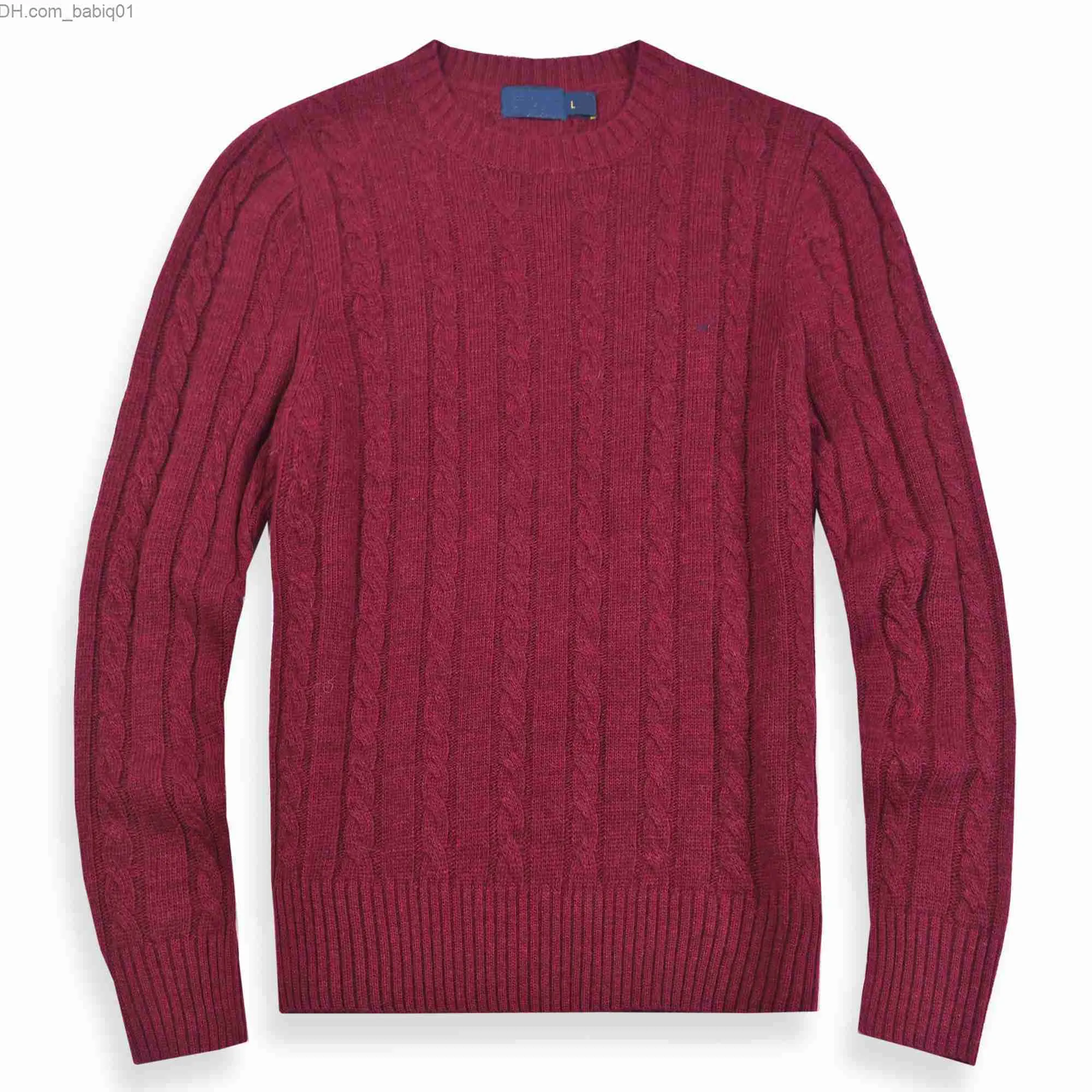 Men's Sweaters mens sweater crew neck mile wile polo classic sweaters knit cotton Leisure warm sweatshirt jumper pullover T230905