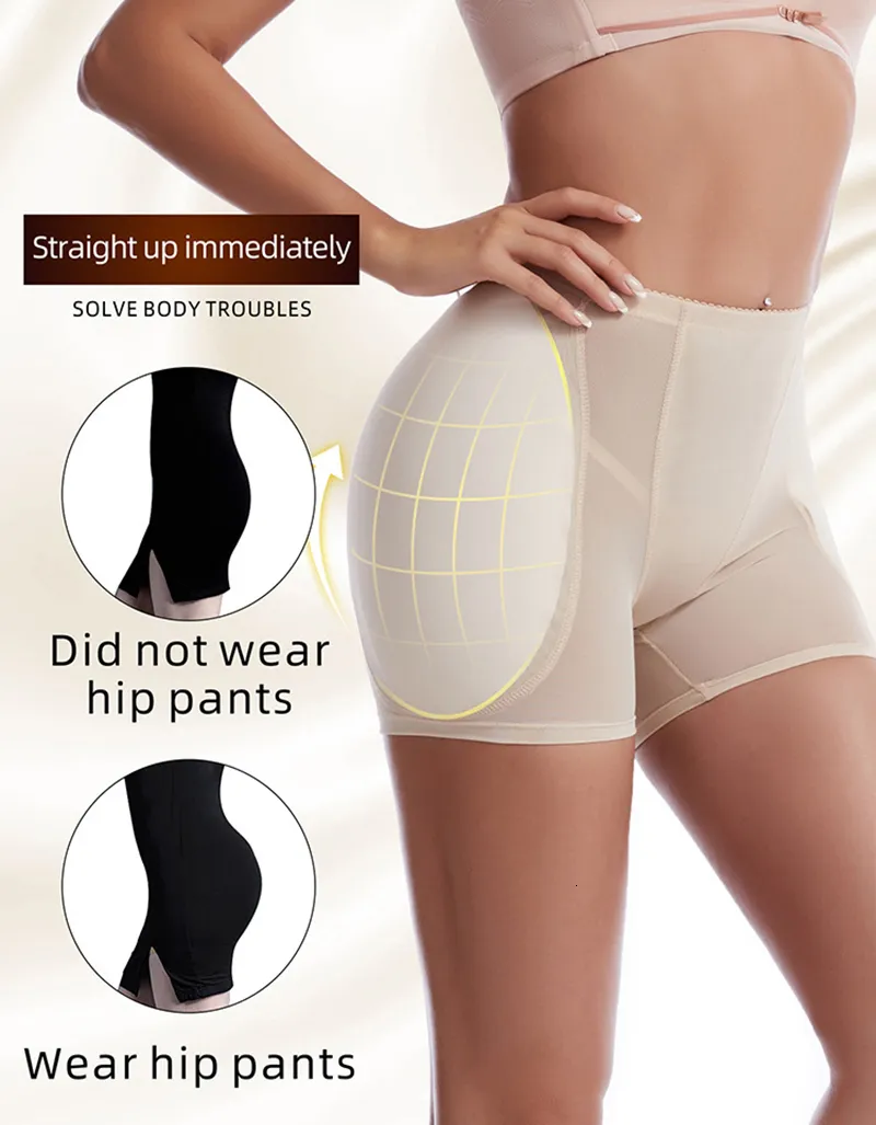 Butt Lift and Enhanced Briefs Tummy Control Shapewear Silicone Buttocks  Padded Fake Butt Knickers,Black-3XL : : Clothing, Shoes &  Accessories