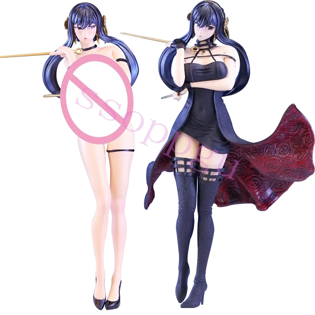 Finger Toys 30cm Spy*Familjfigur Yor Forger Yor Briar Anime Girl PVC Action Figur Yor Forger Figurin Vuxen Collection Model Doll