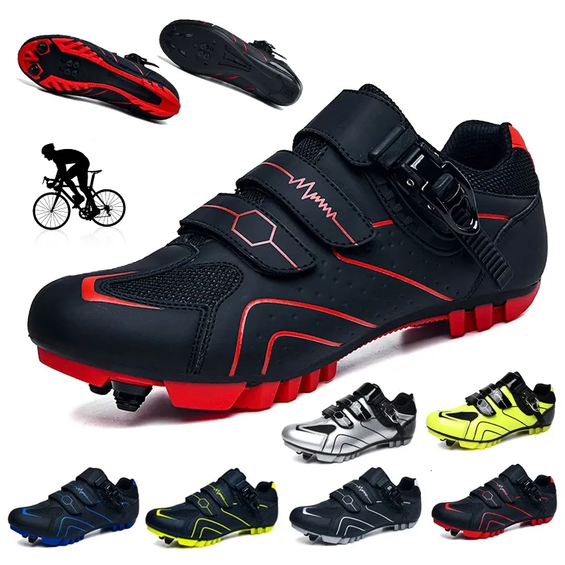 Chaussures de cyclisme Cyclisme Sneaker VTT Vélo Chaussures Plates Hommes VTT Course Route Vitesse Chaussures Mode Taquet Spd Vélo Femmes Sports 230904