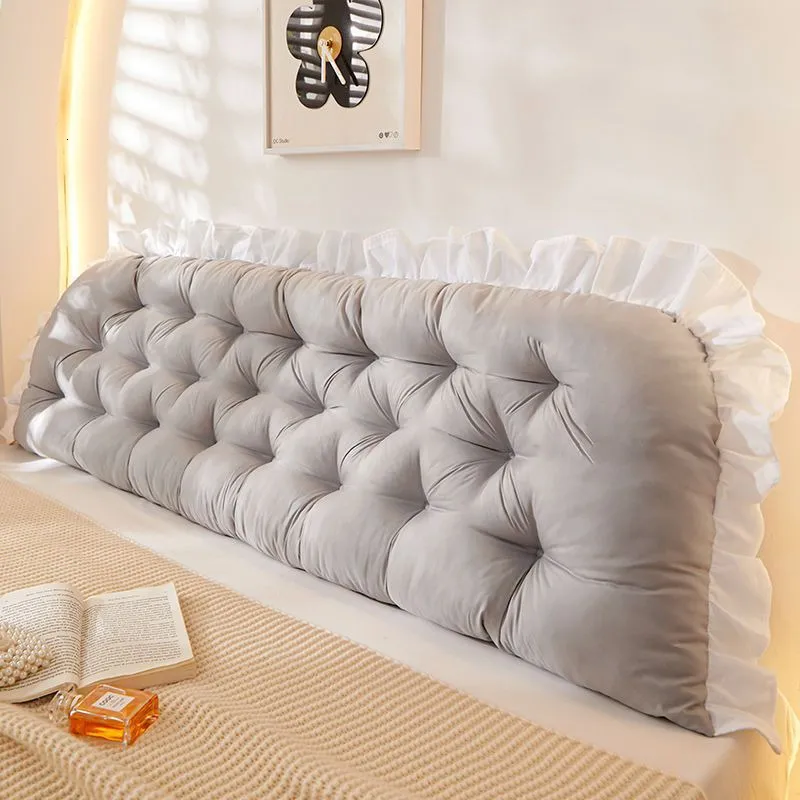 Headboard cushion pillow hot sale