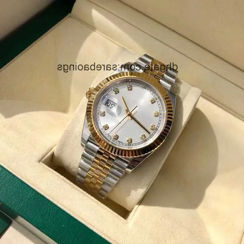 Scatola originale Orologio di lusso di alta qualità di qualità superiore 41mm President Datejust 116334 Vetro zaffiro Asia 2813 Movimento meccanico automatico Orologi da uomo 6w1i U14M