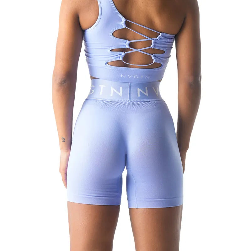 Shorts pour femmes Nvgtn Sport Shorts sans couture Spandex Shorts femme Fitness élastique respirant hanche-levage loisirs Sports course 230905