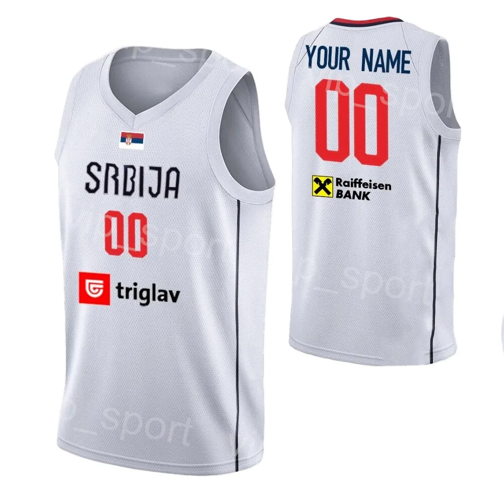 Serbia Basketball Jersey 2024 World Cup Breathable Polyester Navy Sleeveless Custom Name Number With World Cup Patch For Men From Vip sport 28.35 DHgate.Com