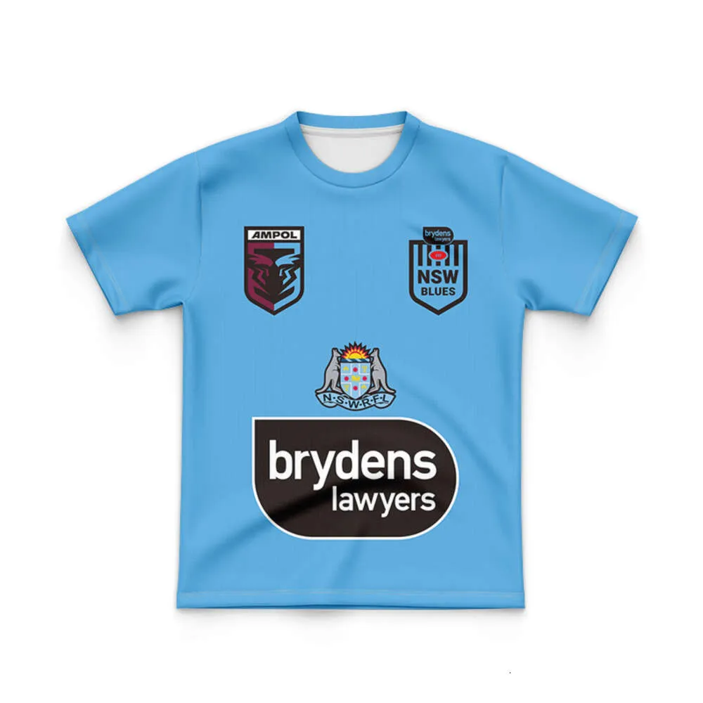 ₩28,620에서 2023 Kids NSW Blues State of Origin Jersey Rugby Training Jersey Hoodie 풀오버 DHgate