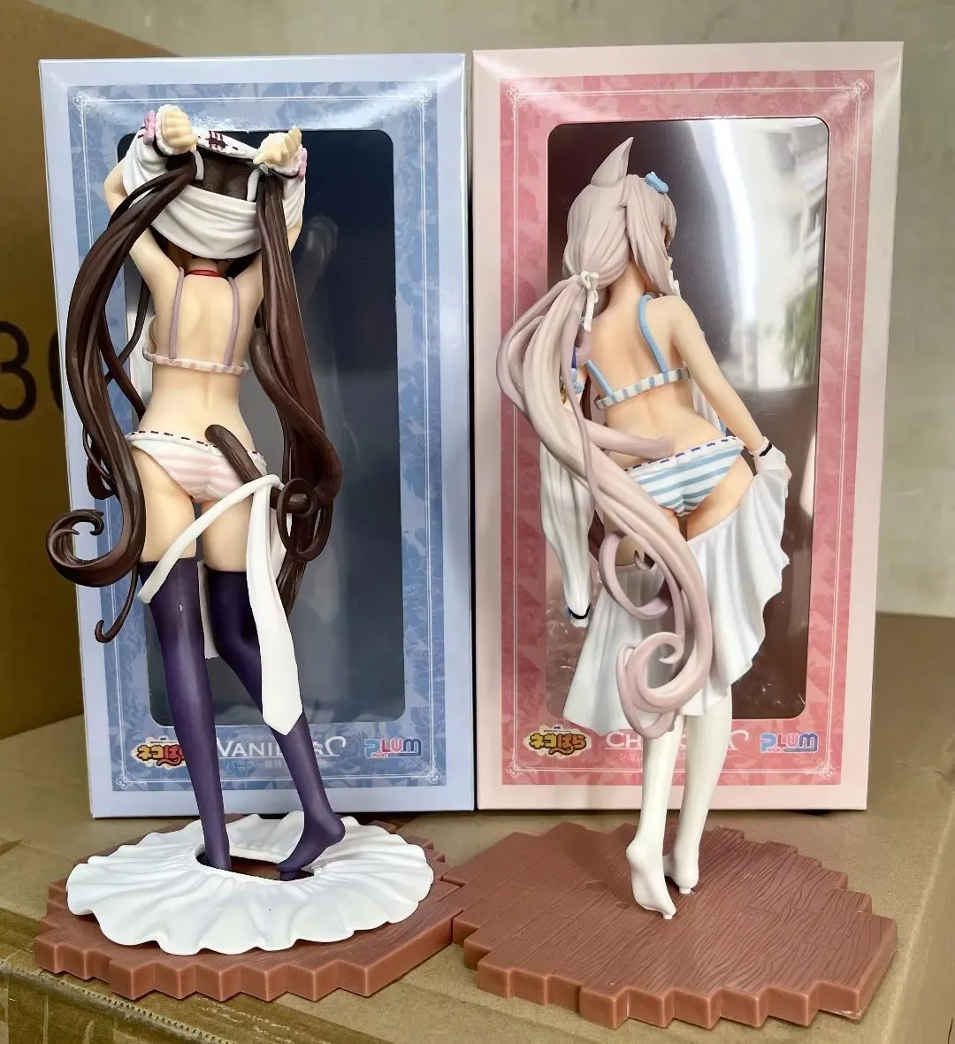 Figura Della Bambola Anime: Figura Di Azione Nekopara Chocola Vanilla Dress Up Time Da 24 Cm Giocattoli Modello Da Collezione Adulti Da 20,52 € | DHgate