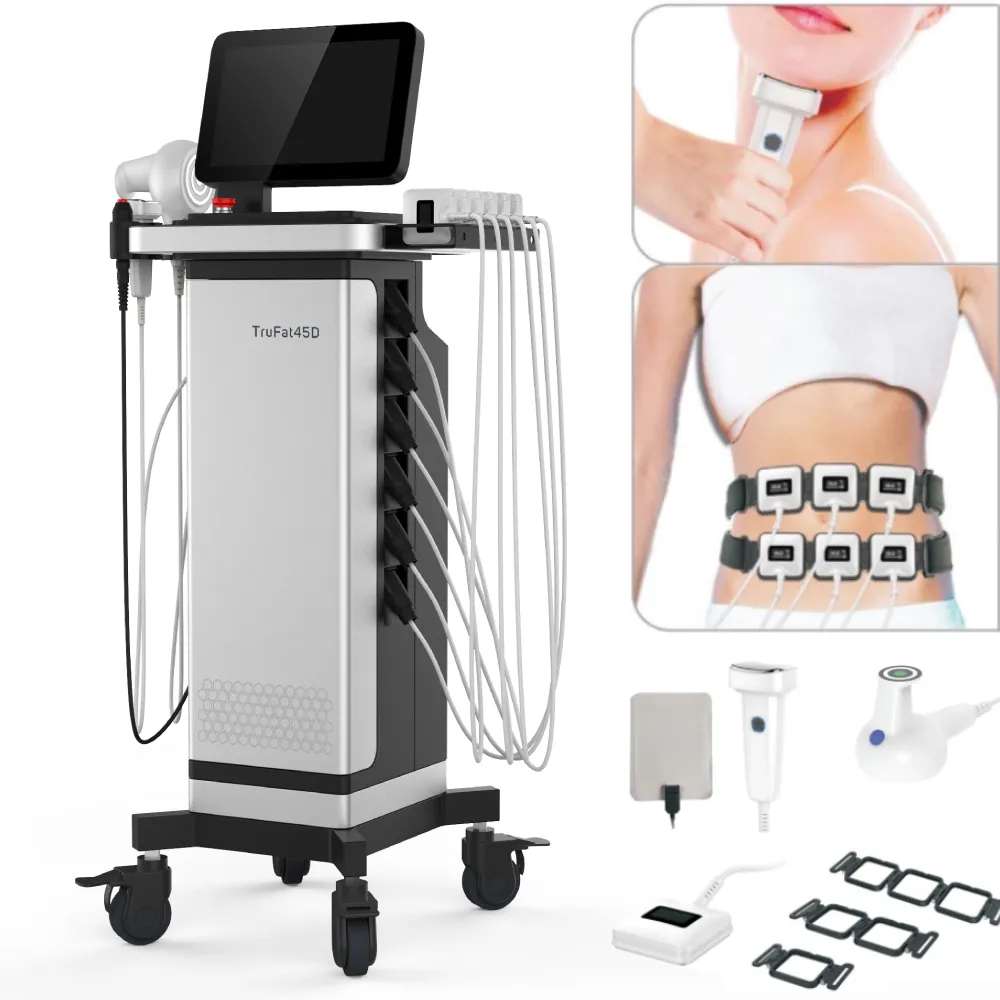 Machine professionnelle de beauté pour soins de la peau, Sculpture Fine du visage, radiofréquence, Anti-Cellulite, amincissante