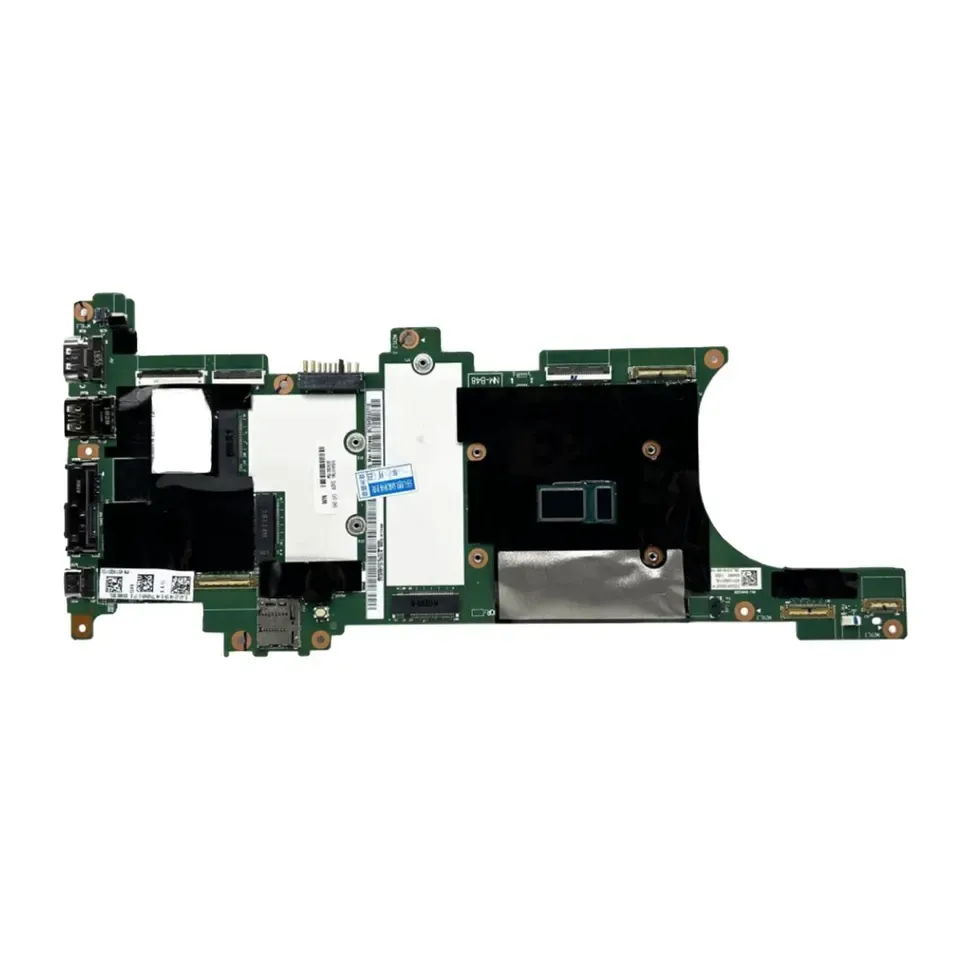 För Lenovo ThinkPad X1 Carbon 6th Gen Laptop Motherboard med i7-8650U CPU FRU 01YR216 NM-B481 100% Testat snabbt fartyg