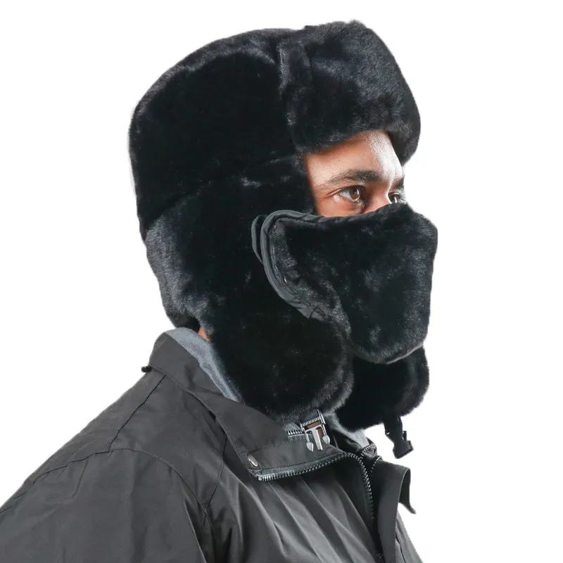 ロシア帽。 Amazon.co.jp: メンズウィンターハット 男性の冬の帽子ソフト
