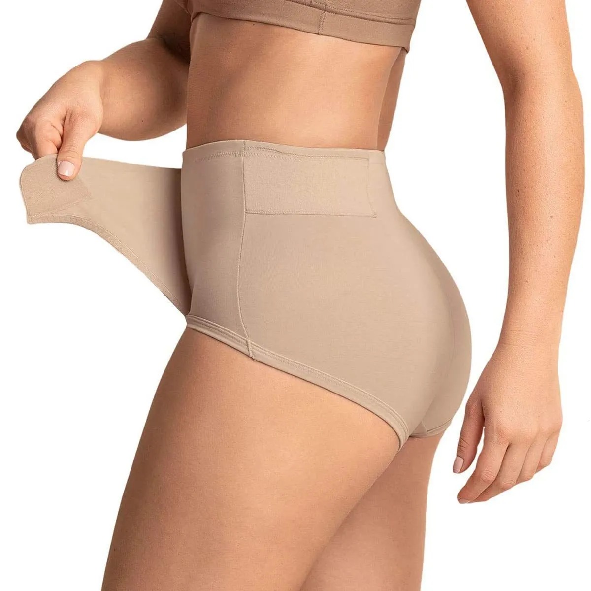 Postpartum Underwear Control Belly Wrap For Women High Waist Shapewear Panty  With Csection Fupa Panties 230904 From Pang04, $27.74