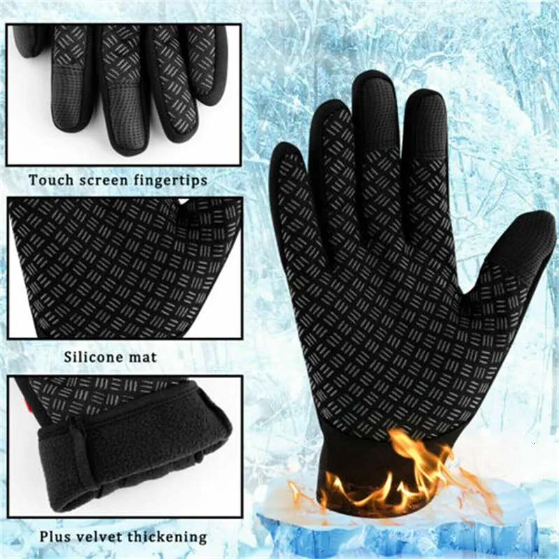 Guanti Sportivi Reusch Garhwal Hybrid Touch-TEC - Unisex, Impermeabili, Con Touch Screen, Per Outdoor Guanti Per Sport Invernali