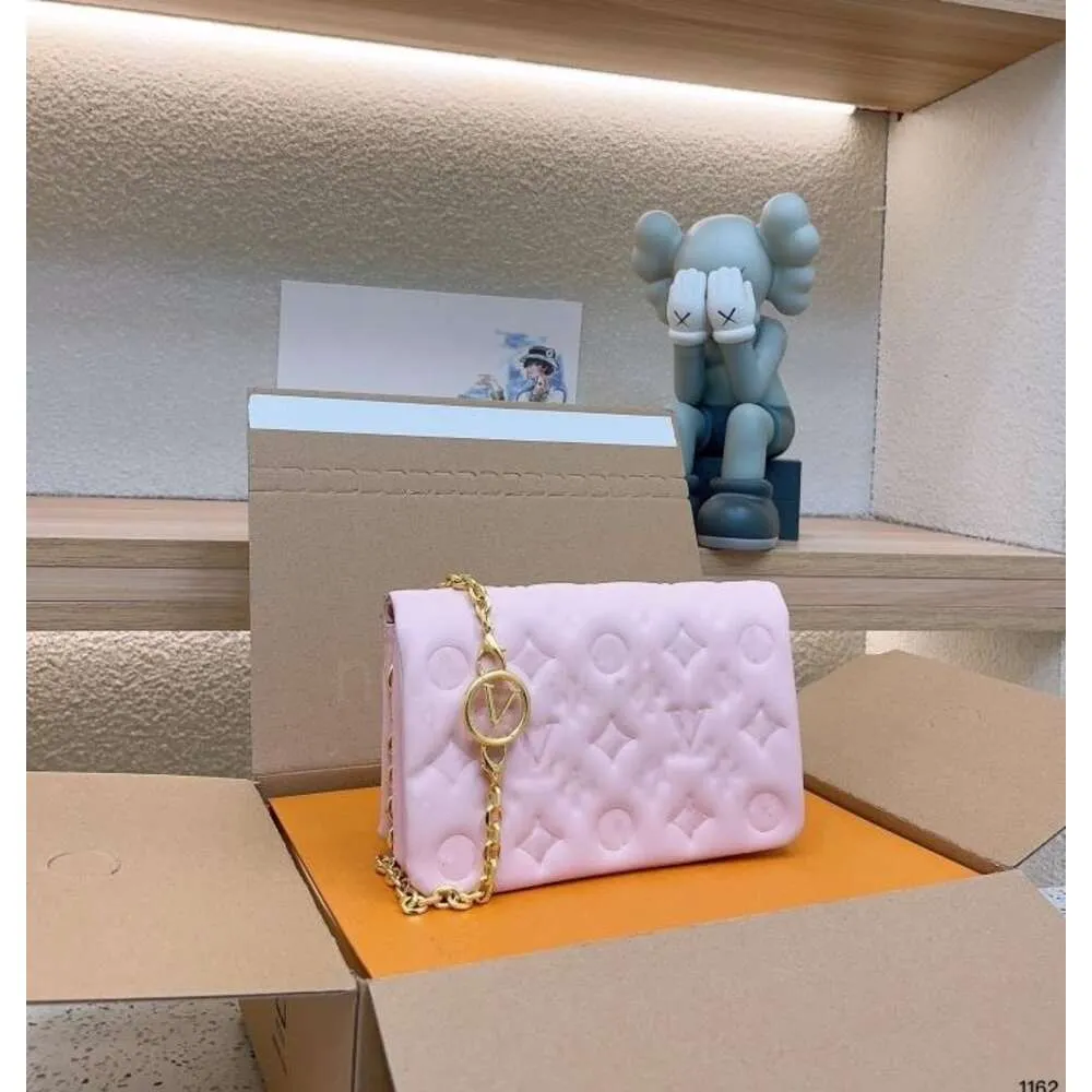 2023 Nieuwe Schoudertassen Clutch Bags Klassieke MINI kettingaccessoires riem mahjong tas Mode Luxe MON0GRAM Designer Clutch Womensm enC rossbodyw ithb oxt enuine