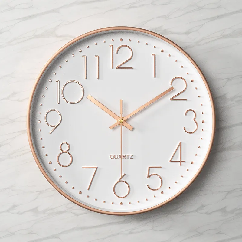 Modern Minimalist Wall Clocks Homesense Creative And Mute Design For