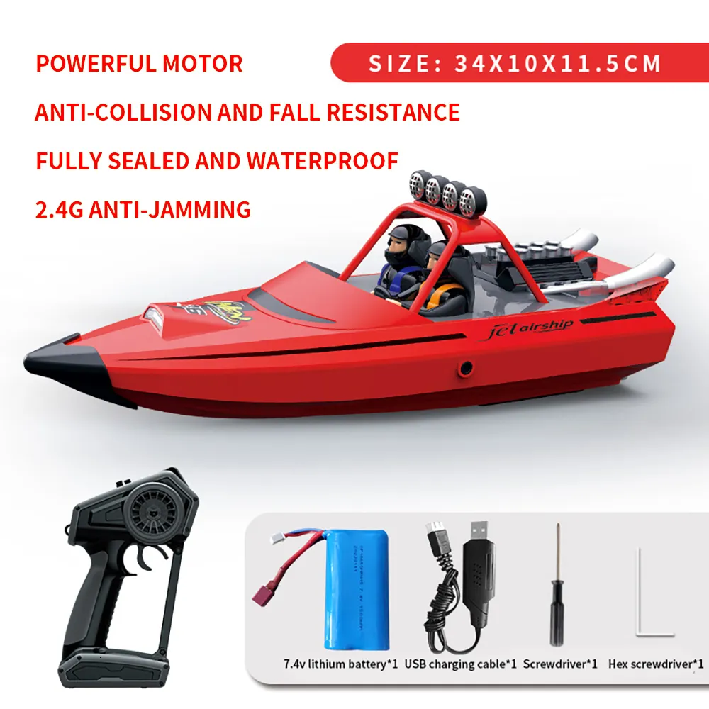 TY725 Brushless Boat TURBOJET PUMP High Speed Remote Control Jet