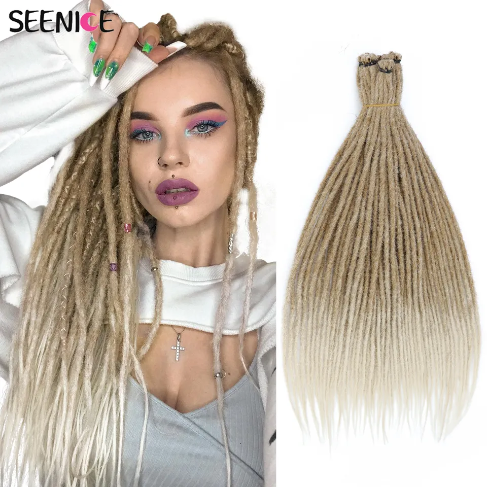Economize muito em Bulks De Cabelo Humano Artesanal Dreadlock Extensões  Sintéticas Em Linha Reta Crochê Trança Cabelo Natural Para Mulheres Afro E  ..., image size:960x960