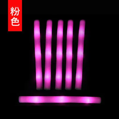Barras luminosas de espuma LED, tubos de animación que brillan en