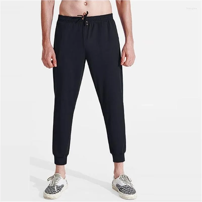 Mens Pants Man Summer Sweatpants Thin Net Design Trousers Keep