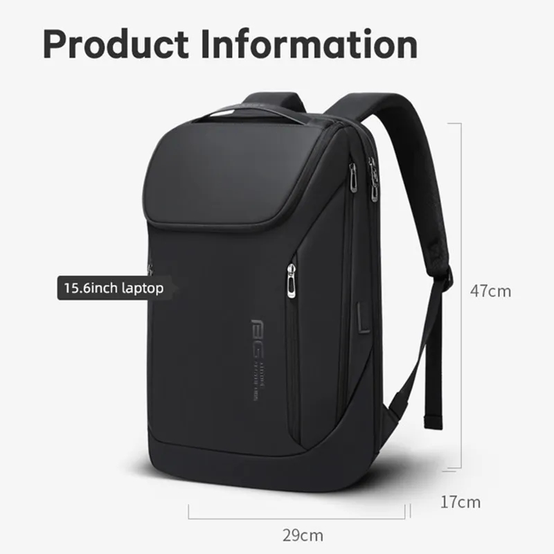 Sac à Dos,Sac à dos bandoulière homme sac de charge école USB