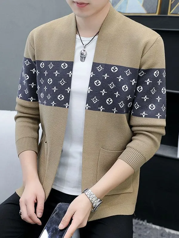 Sweaters Men's Designer Clothing Knitted Long-sleeved Cardigan Fashion Casual Knitwear Shirts Couple Sweater Coat M-4XL