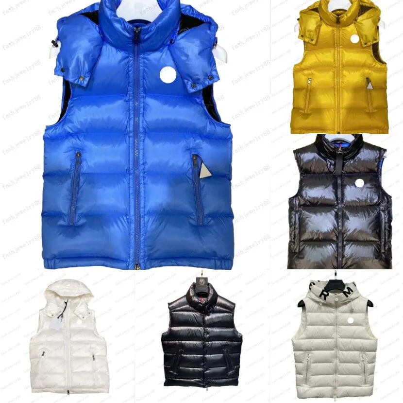 Men's Tank Top Jacket Designer Baseball Jacket Sleeveless Winter Men's Coat Hoodie Fashion Jacket Tank Top Coat S-3xl