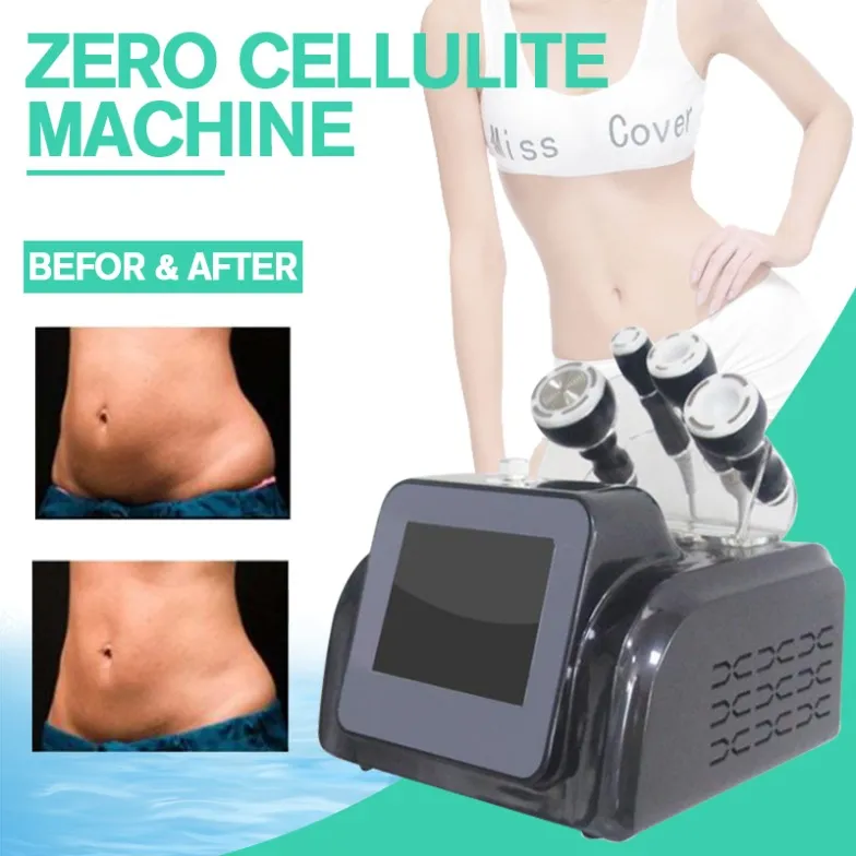 Slimming Machine 80K Ultrasonic Slimming Cavitation Rf Fat Removal Anti-Cellulite Skin Tightening Ultrasonic Cavitation Slimming Machine