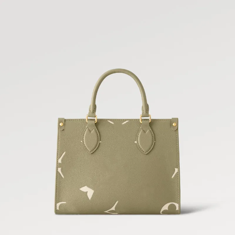 Explosion Nya kvinnors väskor Tote Small Go PM M46647 härligt läder Praktiskt präglade färgväg ELEGANT EORDY TOP Articulated Cream Grained Large Khaki Shop