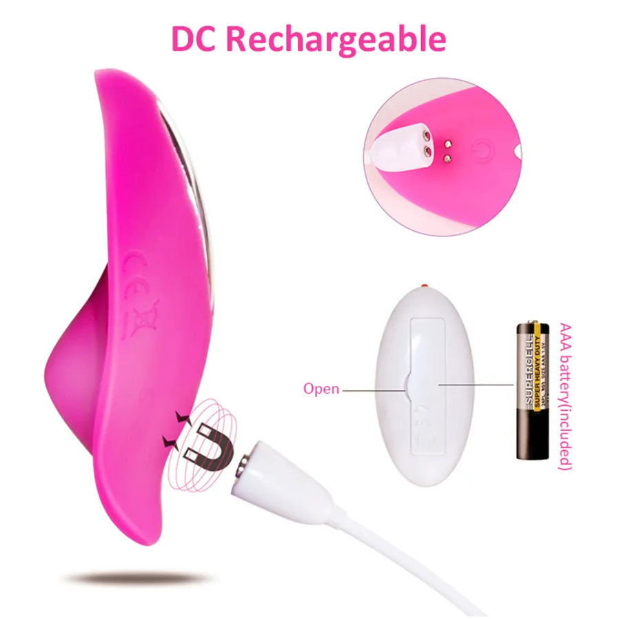 Vibrators For Women Clitoris Powerful No Sound Butterfly Wearable Panties Egg Vibrator Clitoral Stimulator Sex_voghion.com
