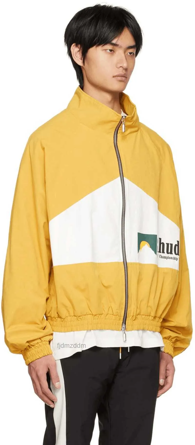 【関税込み】Rhude イエロー 'Rhude 27' ジャージ DHgate.com:Rhude Unisex Tracksuit, Breathable Sports