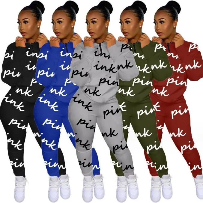 Survêtement femme Deux pièces ensembles Cardigan survêtement mode sweat 2 pièces vêtements de sport Joggers costumes femmes s survêtement ensemble de vêtements