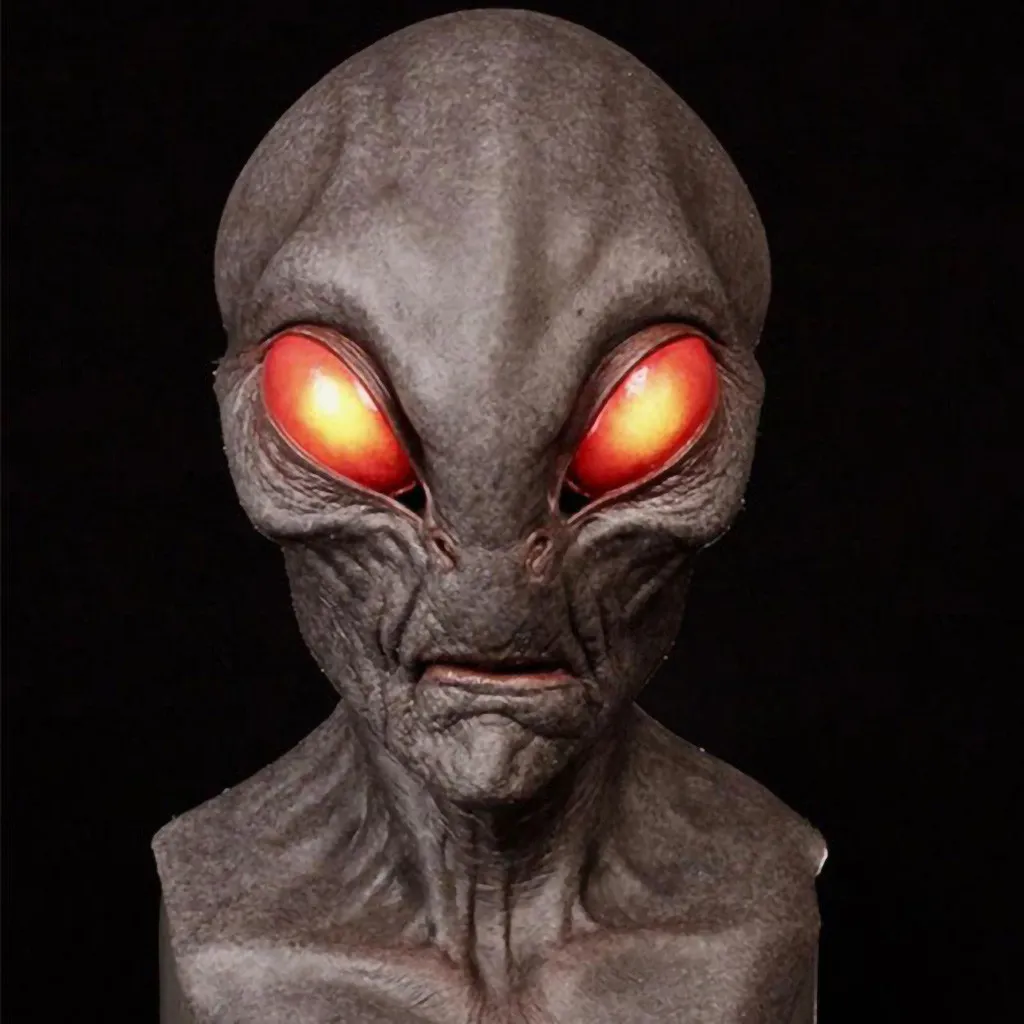Party Masks Halloween Alien Mask Scary Horrible Horror Alien Supersoft mask Magic Mask Creepy Party Decoration Funny Cosplay Prop Masks 230905