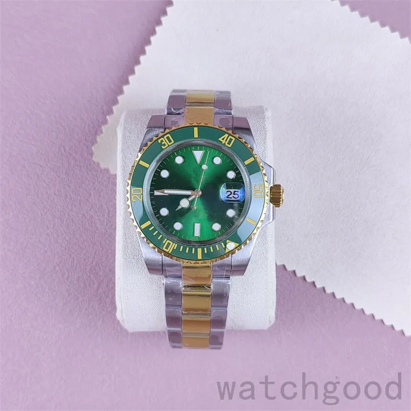 Mens designer relógio ZDR cerâmica gmt relógios de luxo de alta qualidade esportes casuais movimento automático relógios de moda fábrica limpa verde azul preto dh02 E23